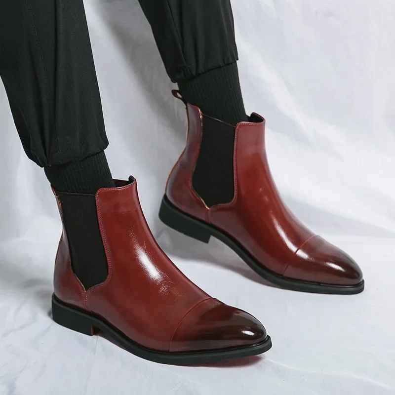 FEDERICO™ | Stivaletti Chelsea in pelle Calvino