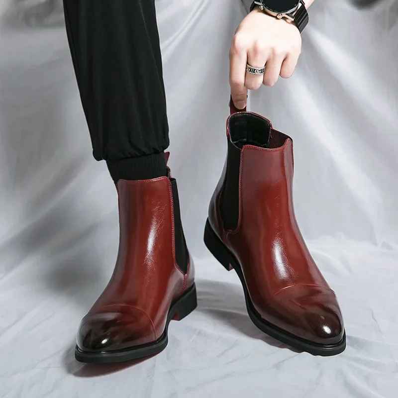 FEDERICO™ | Stivaletti Chelsea in pelle Calvino