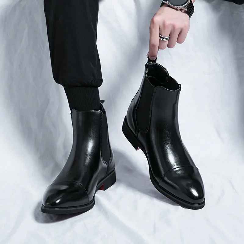 FEDERICO™ | Stivaletti Chelsea in pelle Calvino