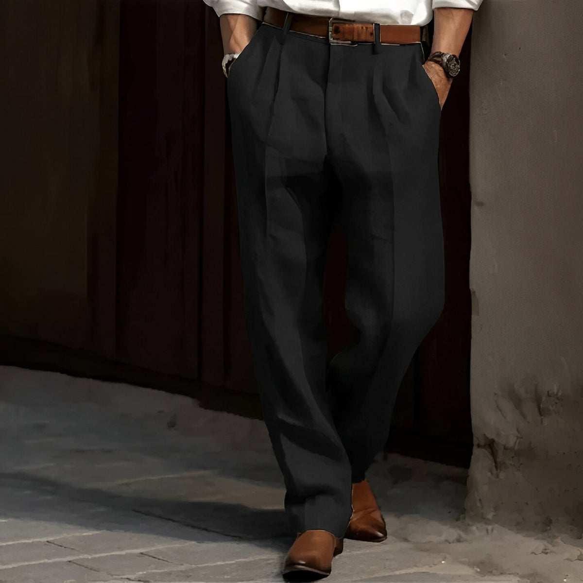 FEDERICO™ | Set retrò a gamba larga