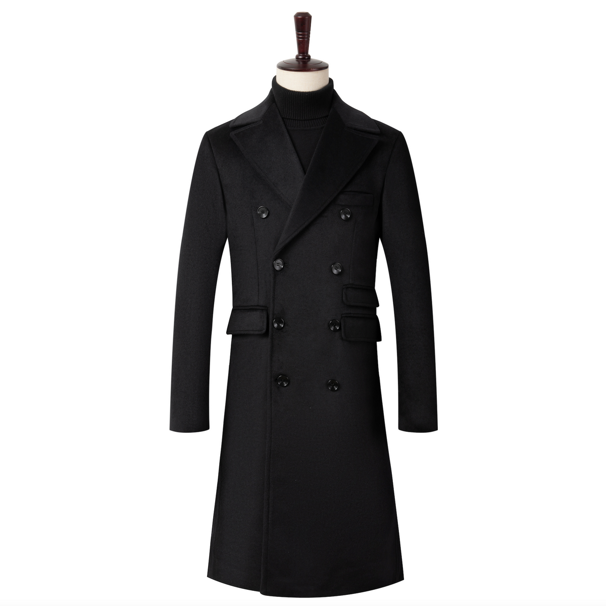FEDERICO™ | Cappotto lungo uomo in lana – stile sartoriale anni '20