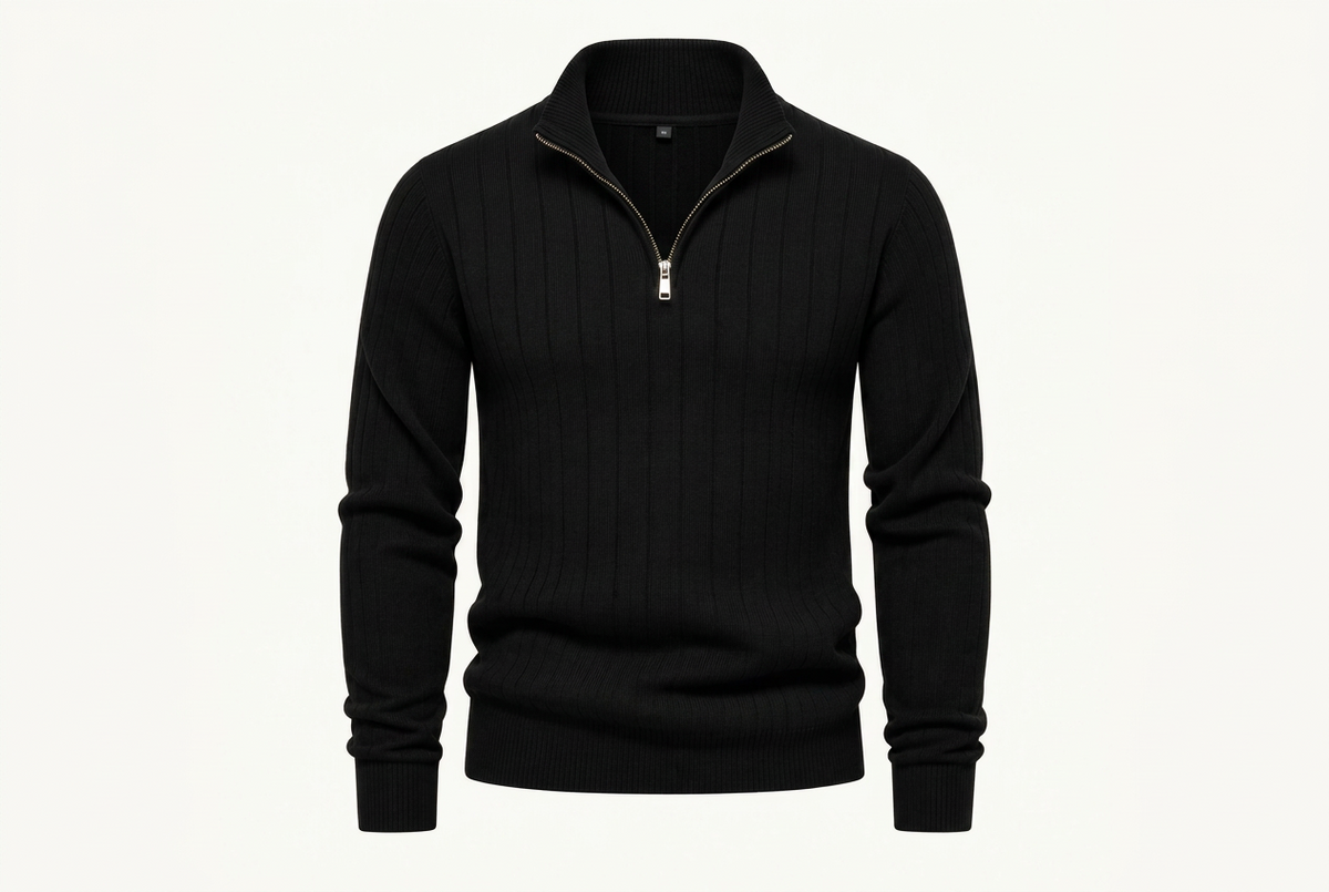 FEDERICO™ | Maglione Troyer a coste