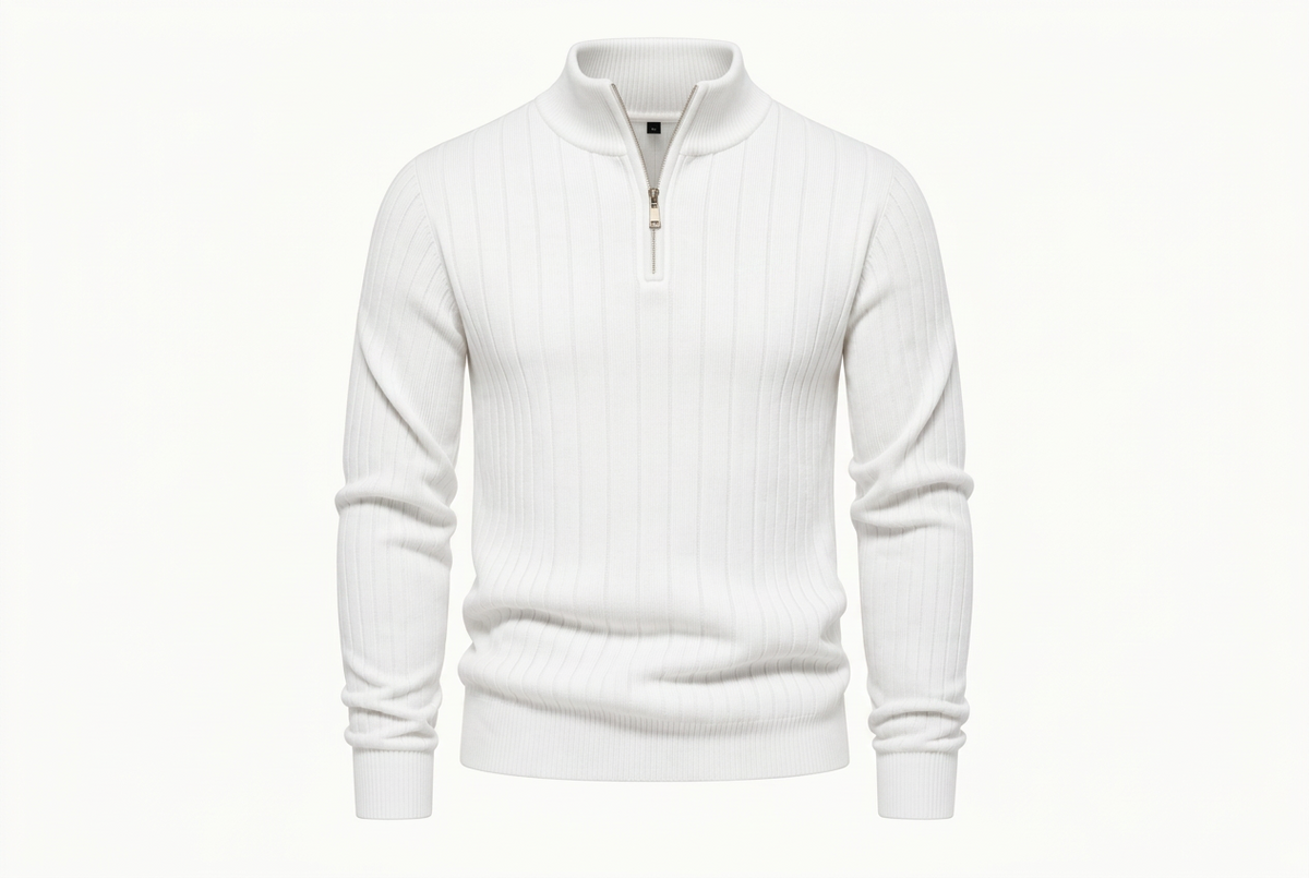 FEDERICO™ | Maglione Troyer a coste