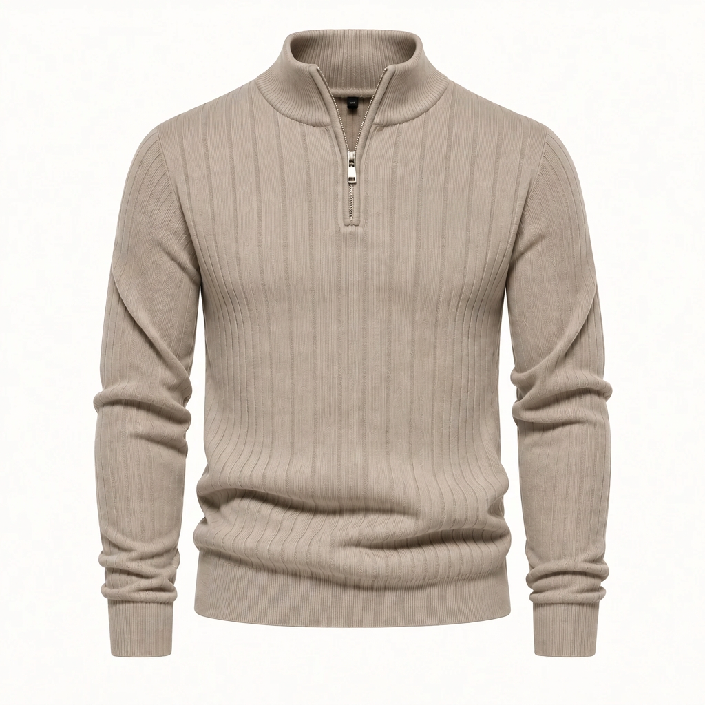 FEDERICO™ | Maglione Troyer a coste