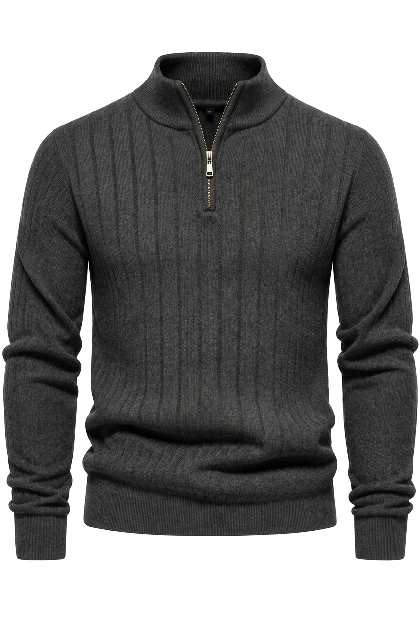 FEDERICO™ | Maglione Troyer a coste