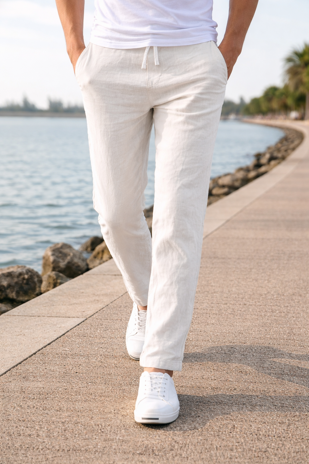 FEDERICO™ | Pantaloni con cordoncino