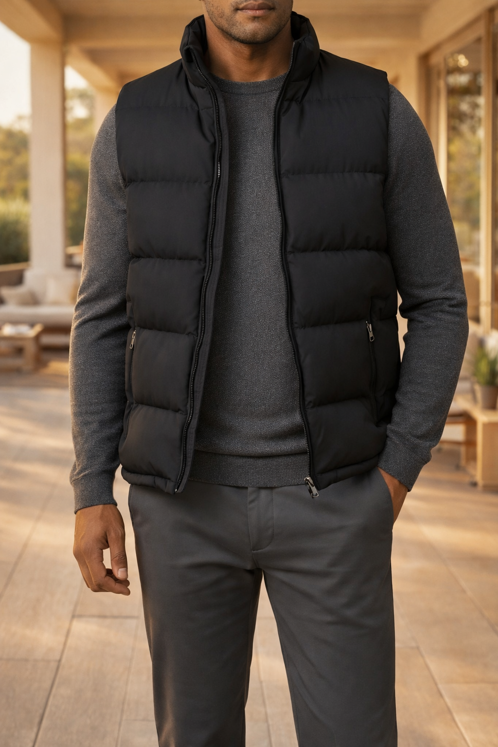 FEDERICO™ | Gilet trapuntato