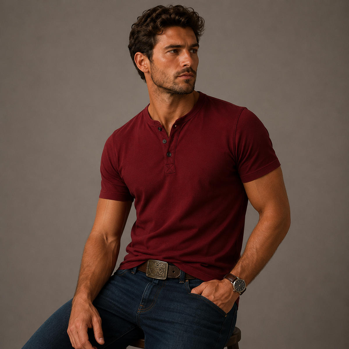 FEDERICO™ | Polo Henley