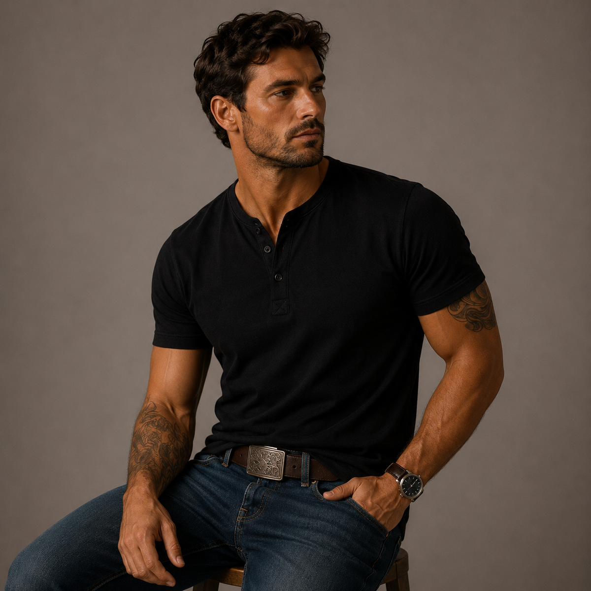 FEDERICO™ | Polo Henley