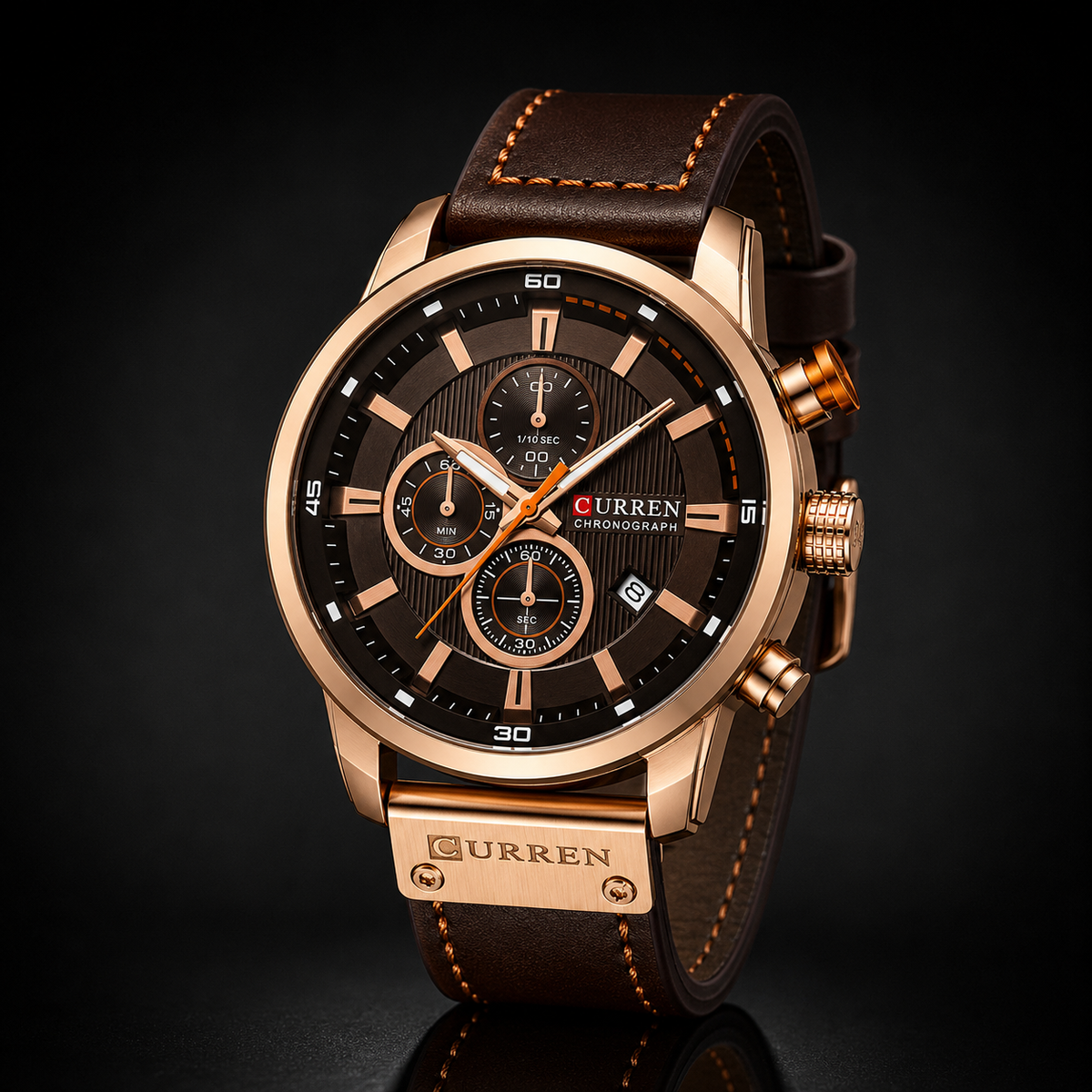 FEDERICO™ | Orologio uomo classico – contatori cronografici