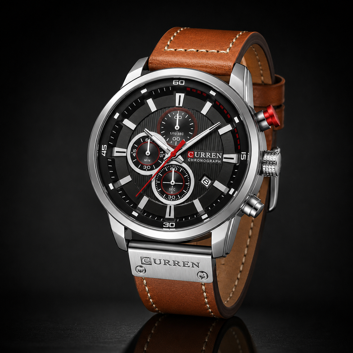 FEDERICO™ | Orologio uomo classico – contatori cronografici