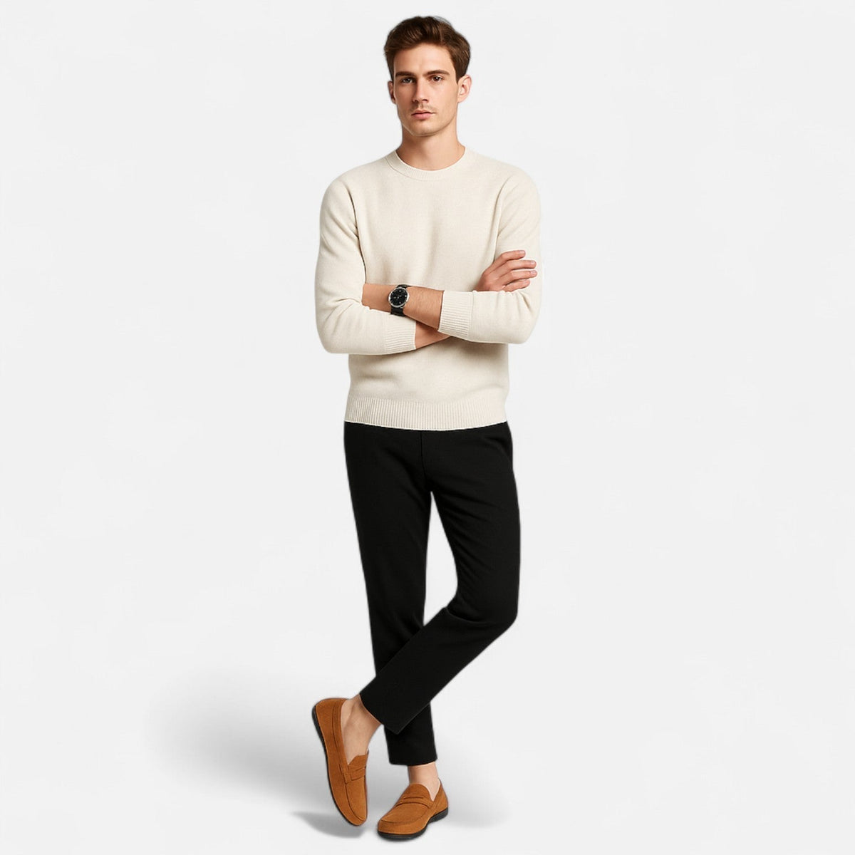 FEDERICO™ | Scarpe slip-on in camoscio