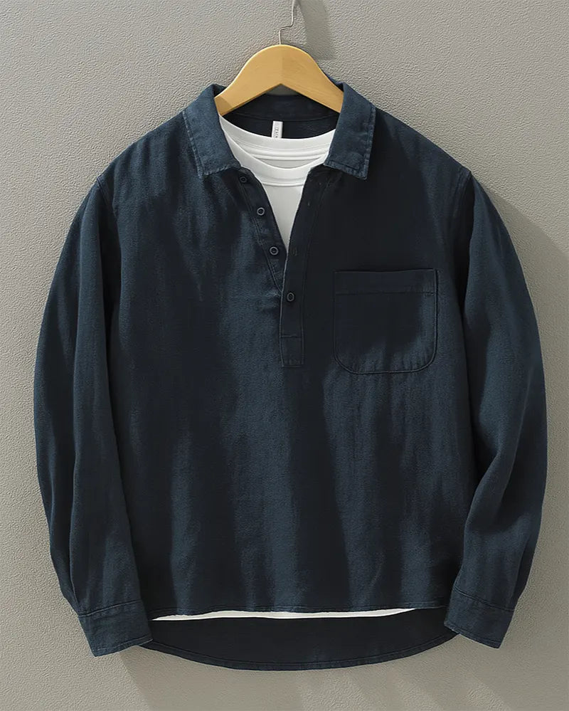 FEDERICO™ | Camicia in cotone e lino