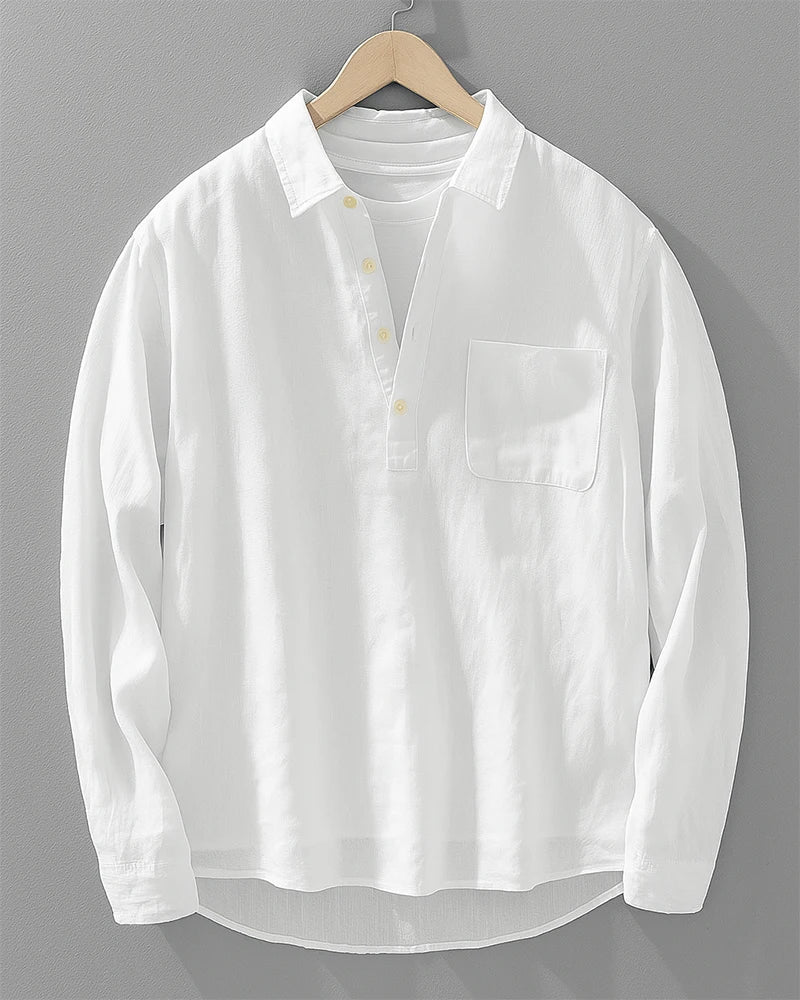 FEDERICO™ | Camicia in cotone e lino
