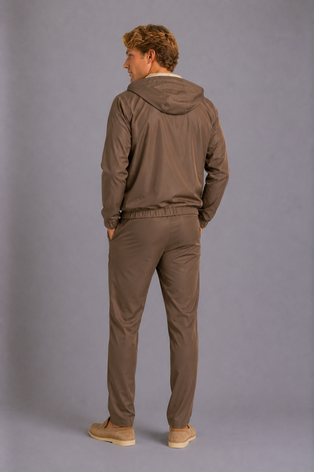 FEDERICO™ | Giacca con cappuccio Milano - Champagne