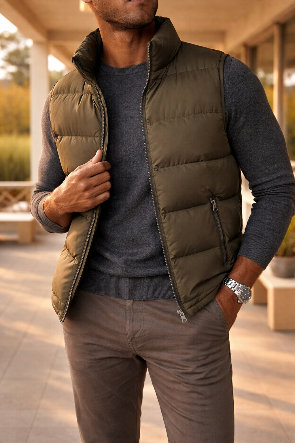 FEDERICO™ | Gilet trapuntato