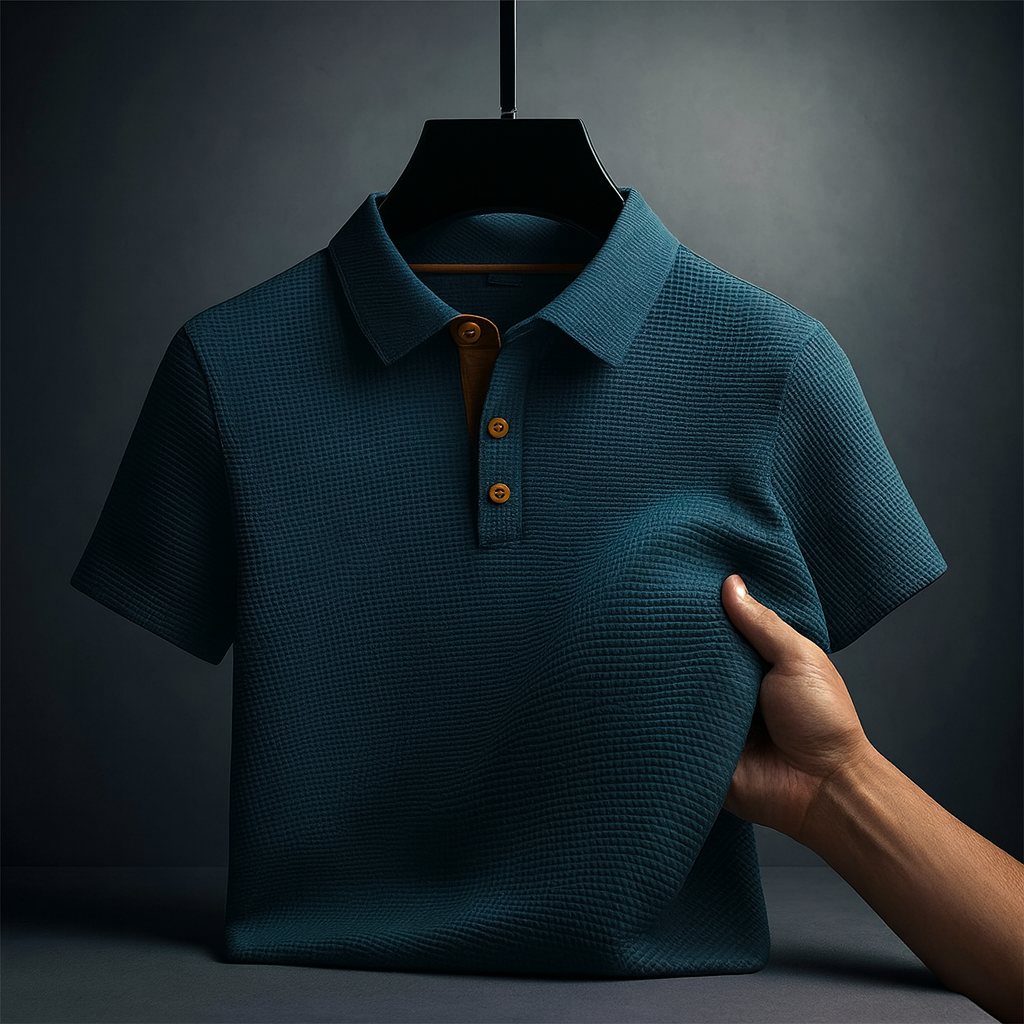 FEDERICO™ | Polo da uomo elasticizzata e traspirante