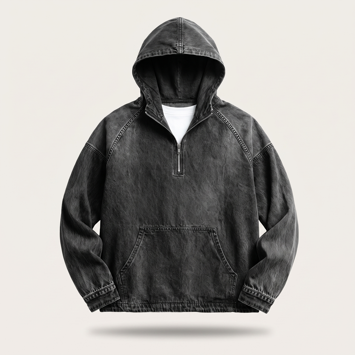 FEDERICO™ | GIACCA DI JEANS RIVINGTON CON MEZZA CERNIERA