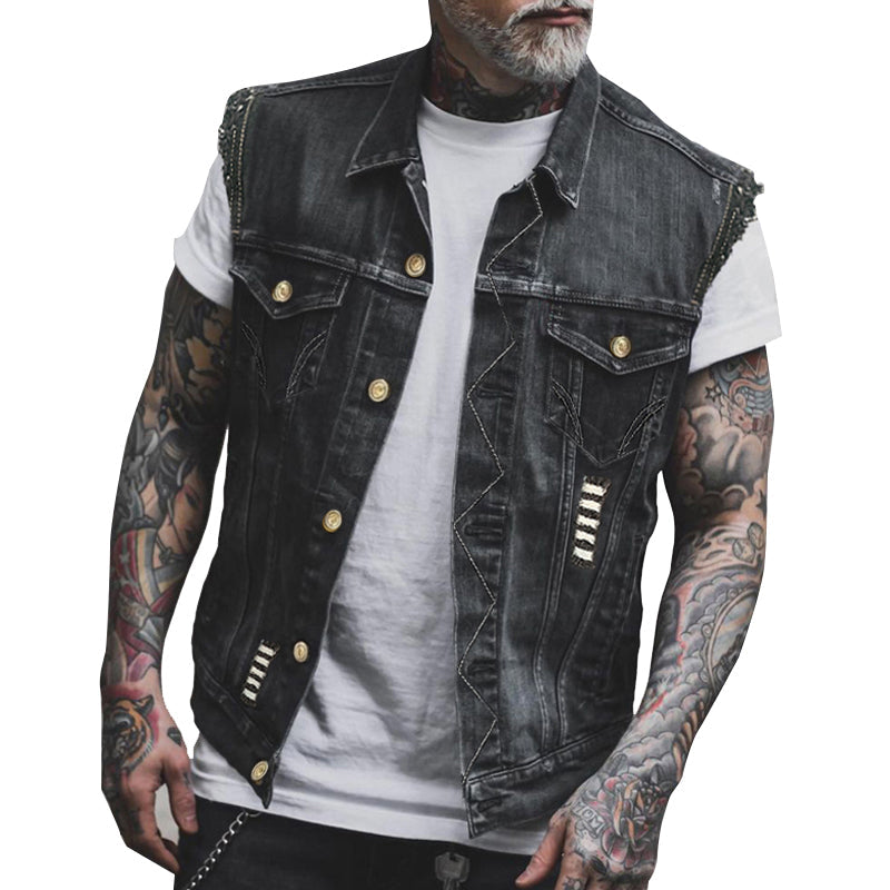 FEDERICO™ | Gilet in denim