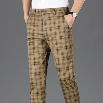 FEDERICO™ | Pantaloni da uomo in cotone a quadri