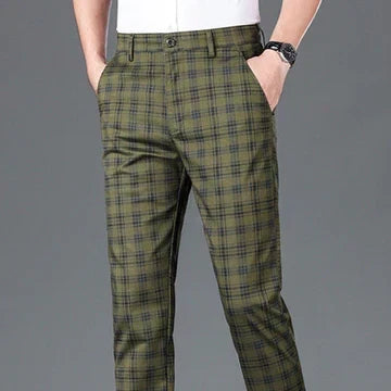 FEDERICO™ | Pantaloni da uomo in cotone a quadri