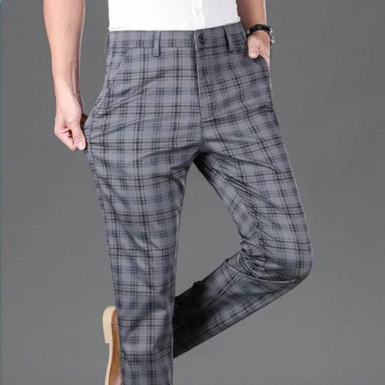 FEDERICO™ | Pantaloni da uomo in cotone a quadri