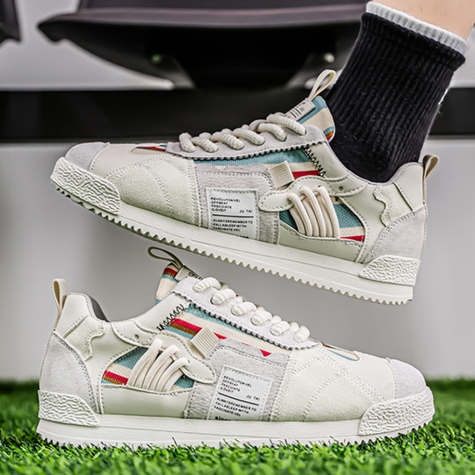 FEDERICO™ | Scarpe da ginnastica retrò a blocchi di colore