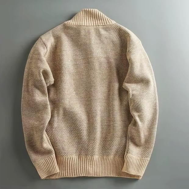 FEDERICO™ | Giacca uomo in maglia – calda, rilassata ma strutturata