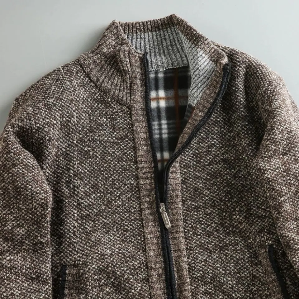 FEDERICO™ | Giacca uomo in maglia – calda, rilassata ma strutturata