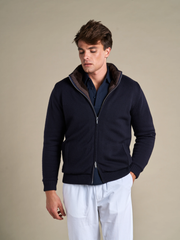 FEDERICO™ | Cardigan uomo invernale in misto lana – fodera in pelliccia