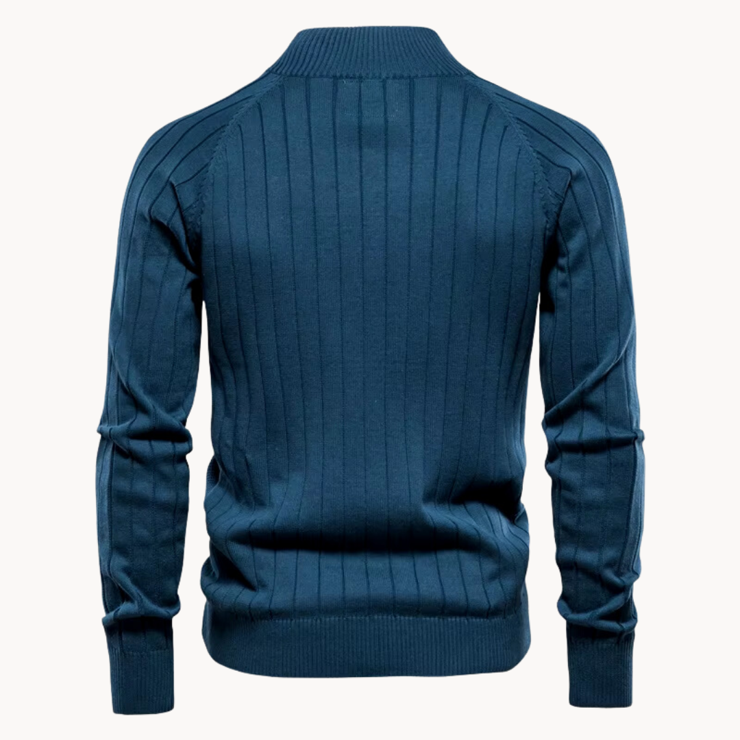 FEDERICO™ | Giacca in maglia con cerniera