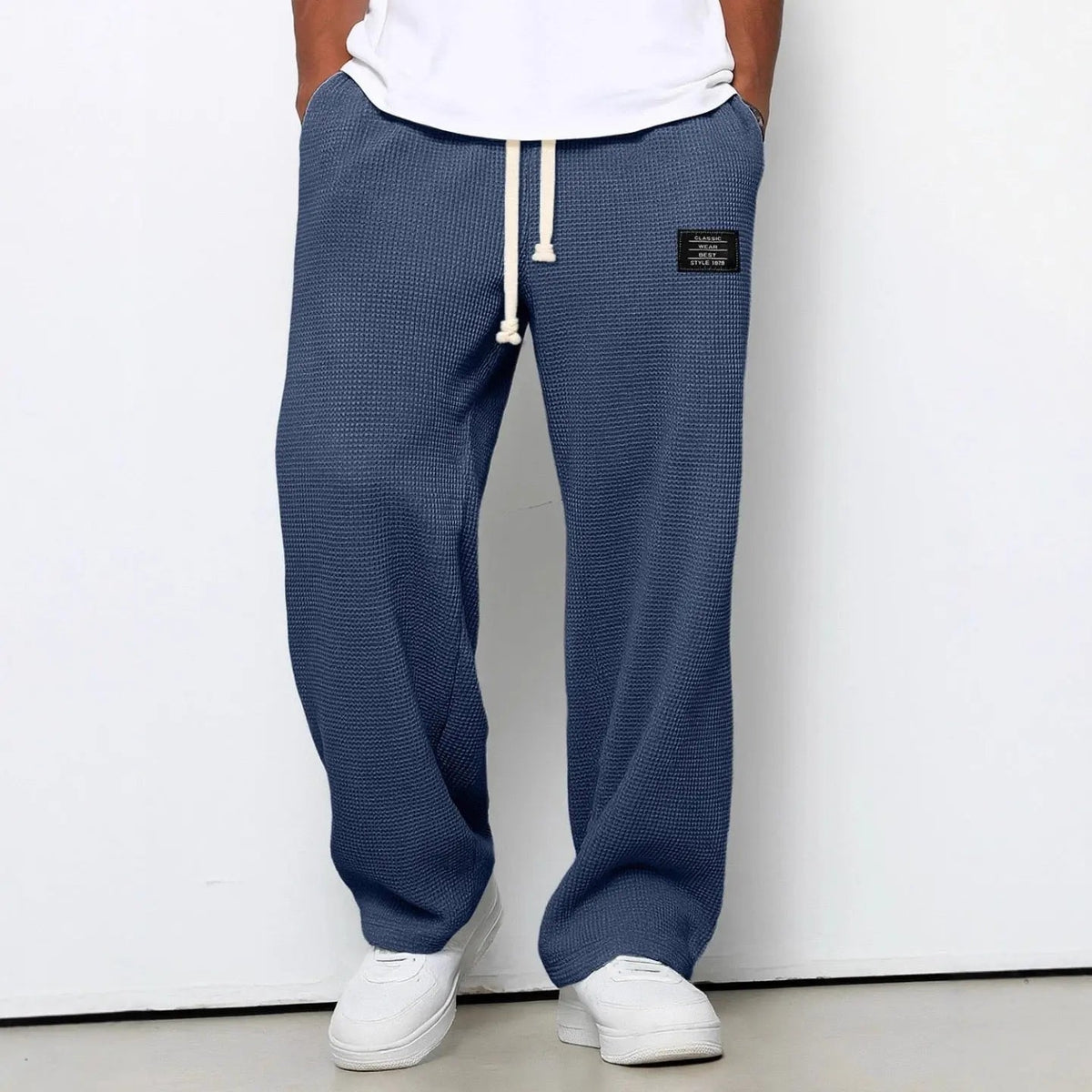 FEDERICO™ | Pantaloni a gamba larga in tessuto
