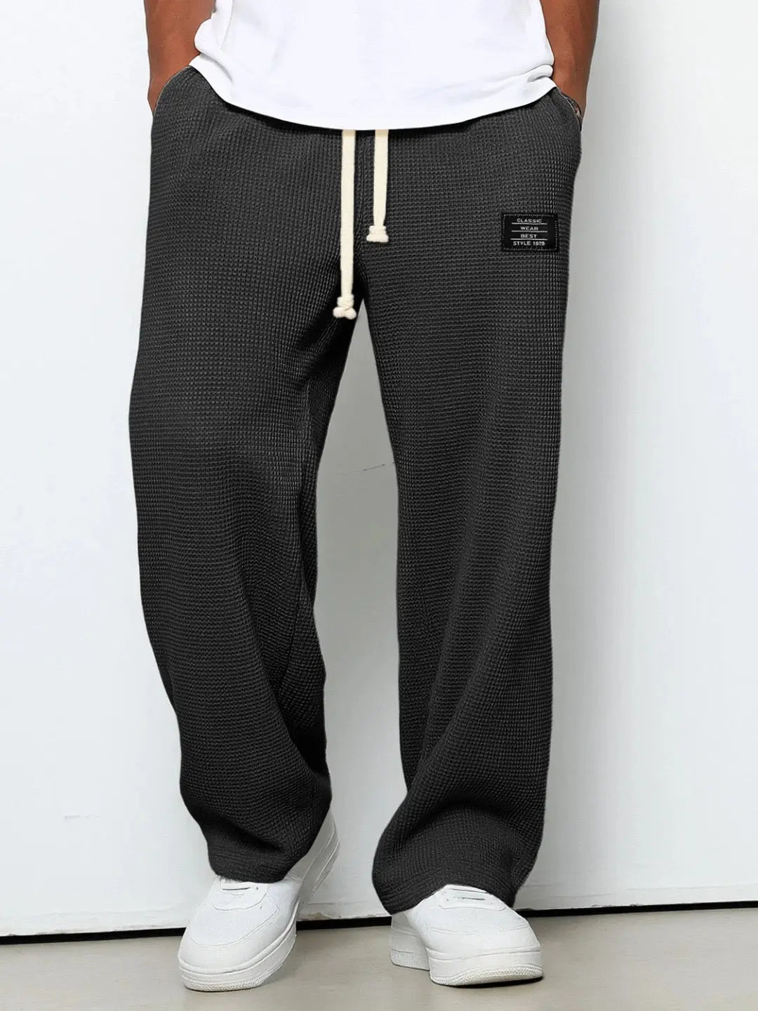 FEDERICO™ | Pantaloni a gamba larga in tessuto