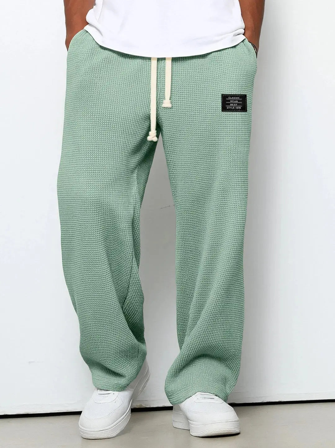 FEDERICO™ | Pantaloni a gamba larga in tessuto