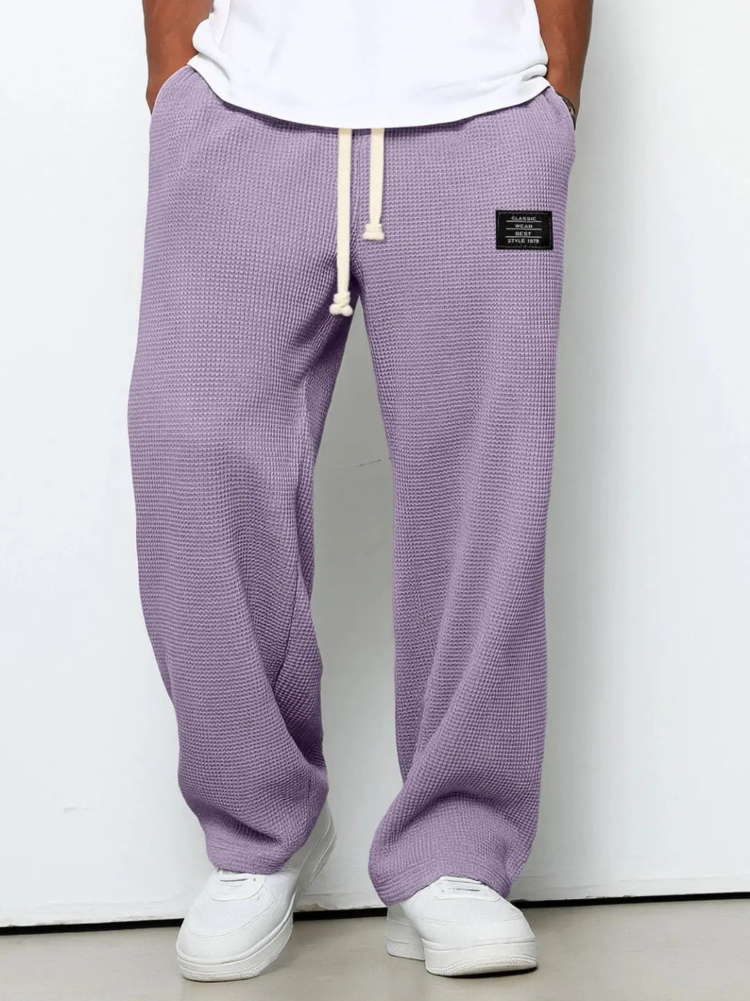 FEDERICO™ | Pantaloni a gamba larga in tessuto