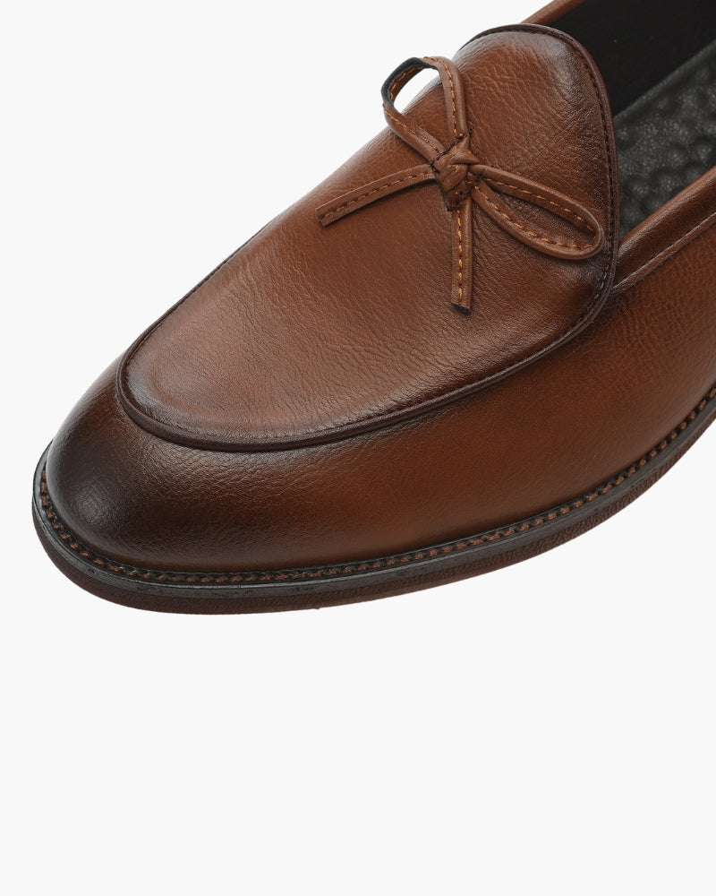 FEDERICO™ | Mocassini in pelle con dettagli di lacci
