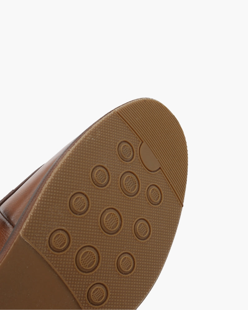 FEDERICO™ | Mocassini in pelle con dettagli di lacci