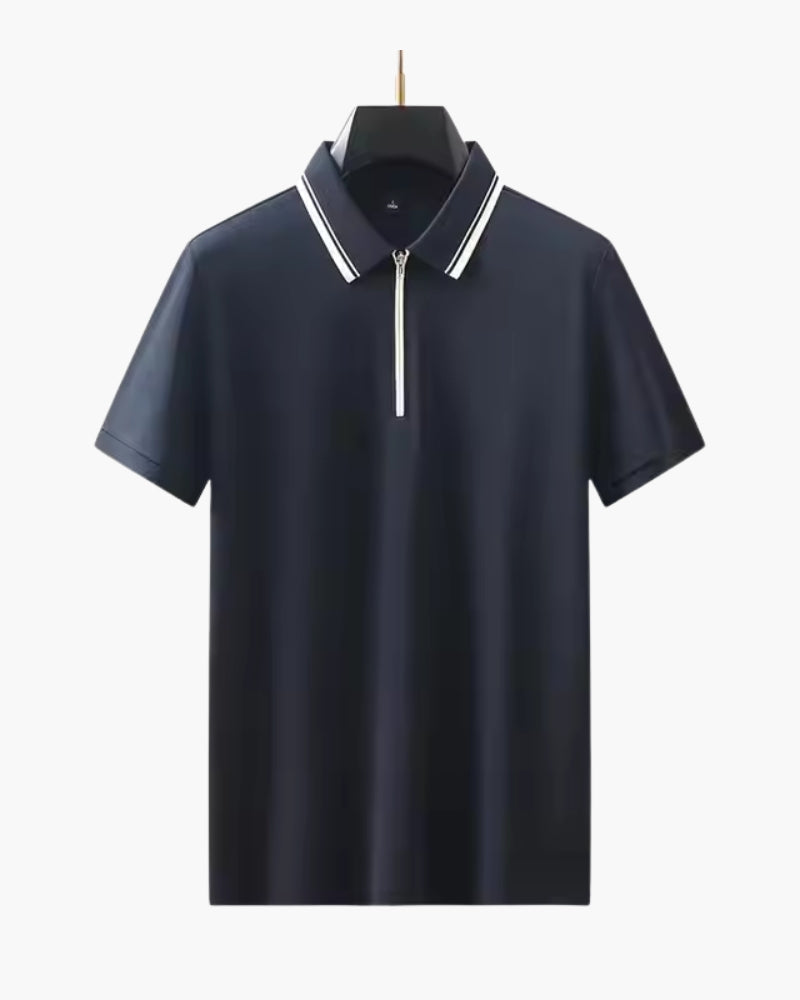 FEDERICO™ | Polo in maglia con zip al collo