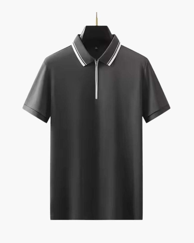 FEDERICO™ | Polo in maglia con zip al collo