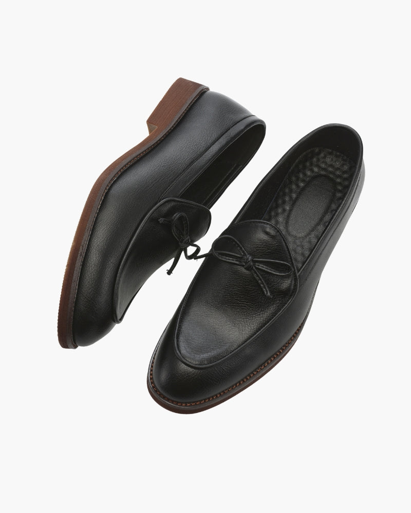 FEDERICO™ | Mocassini in pelle con dettagli di lacci
