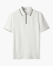 FEDERICO™ | POLO IN MAGLIA SPESSA CON ZIP AL COLLO