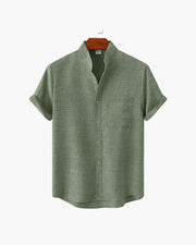 FEDERICO™ | Camicia con colletto mandarino