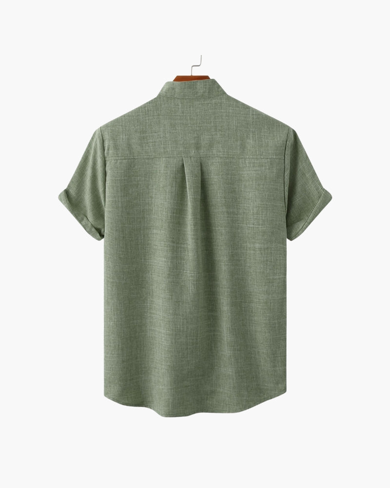 FEDERICO™ | Camicia con colletto mandarino