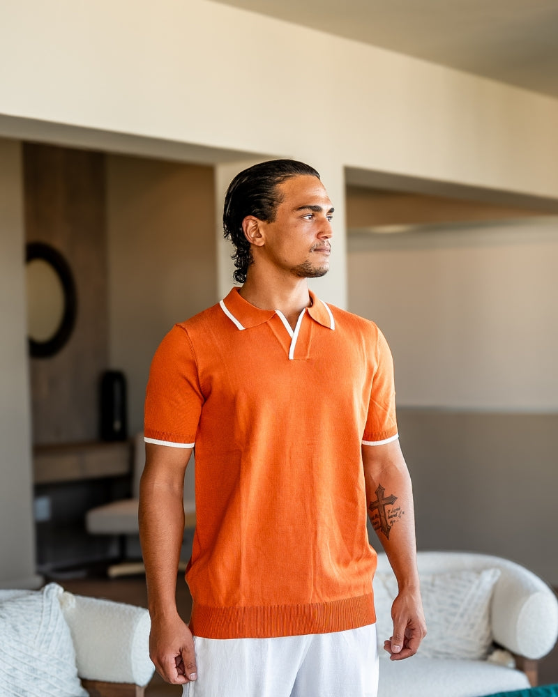 FEDERICO™ | Polo con bordi a contrasto