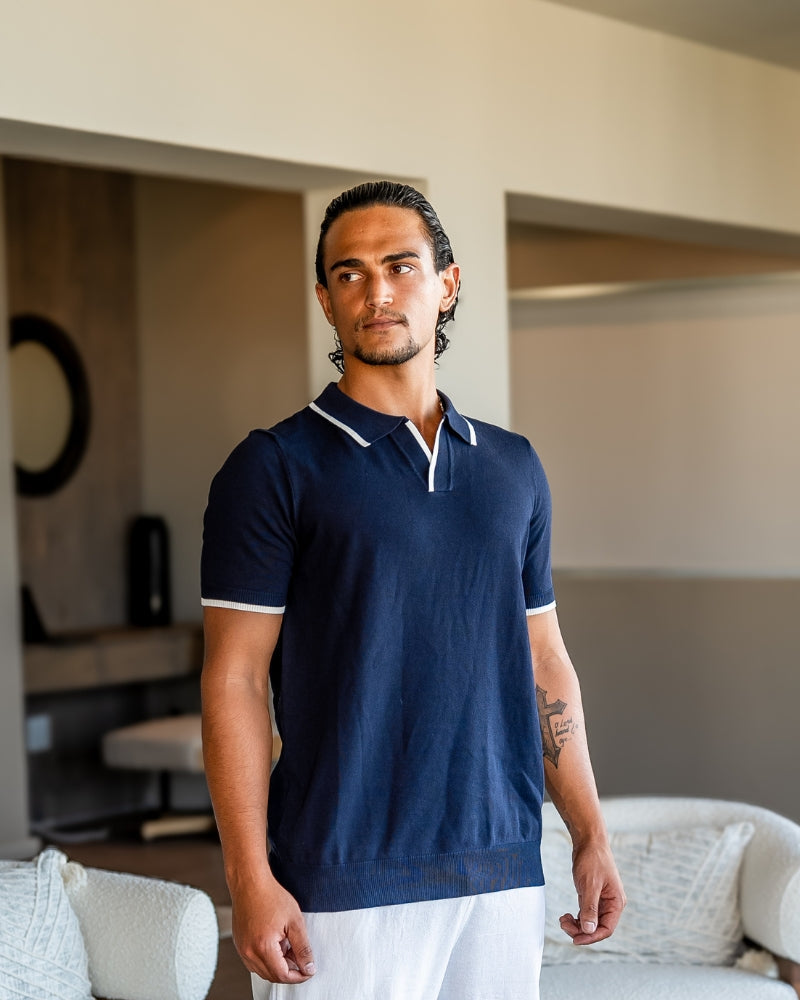 FEDERICO™ | Polo con bordi a contrasto