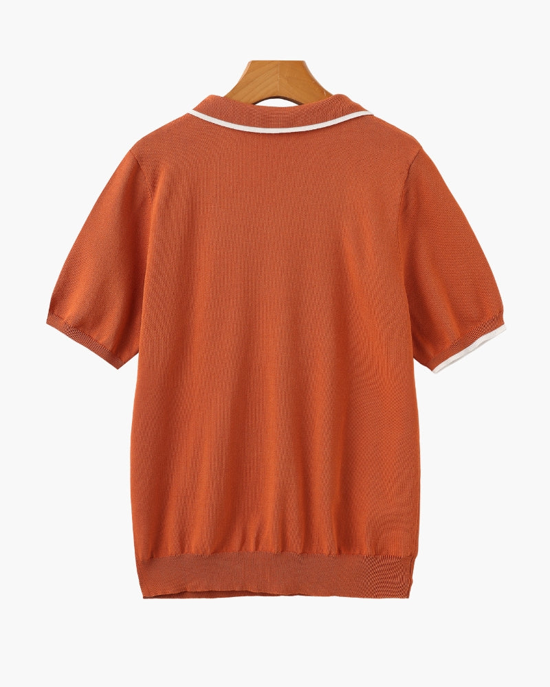 FEDERICO™ | Polo con bordi a contrasto