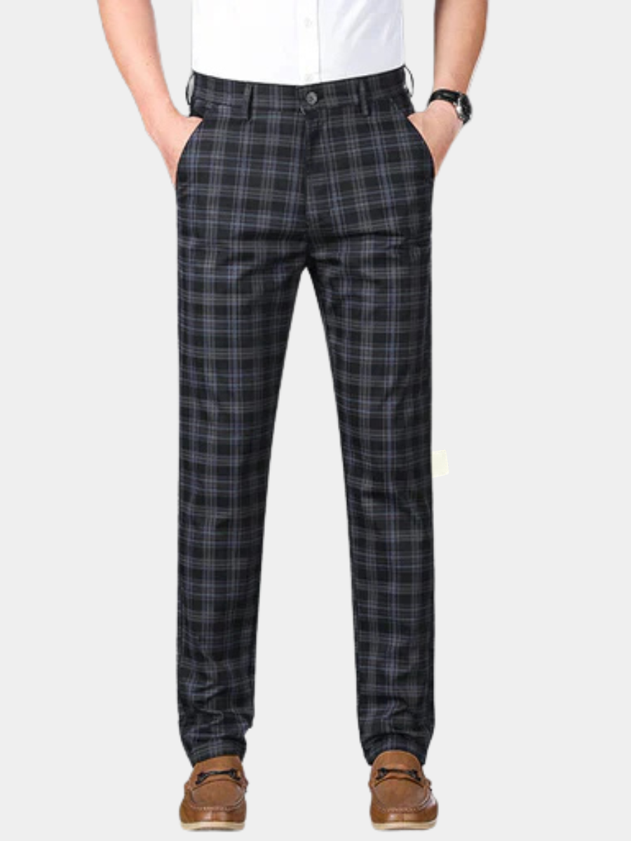 FEDERICO™ | Pantaloni da uomo in cotone a quadri