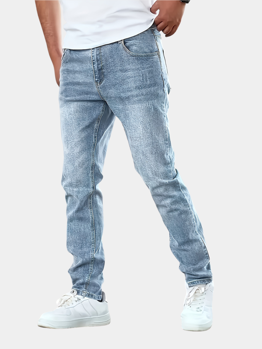 FEDERICO™ | Jeans da uomo in denim lavato
