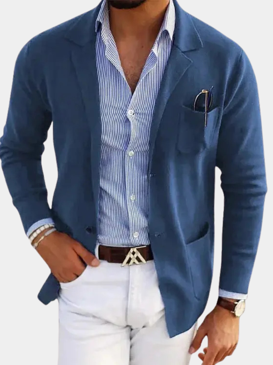 FEDERICO™ | Giacca da uomo in maglia di poliestere