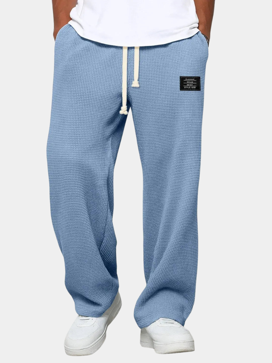FEDERICO™ | Pantaloni a gamba larga in tessuto